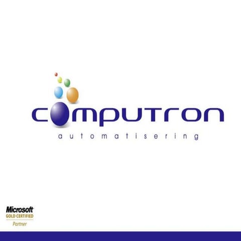 Computron digitaal portfolio - SharePoint gebruikersdag Fontys 20110921 ...
