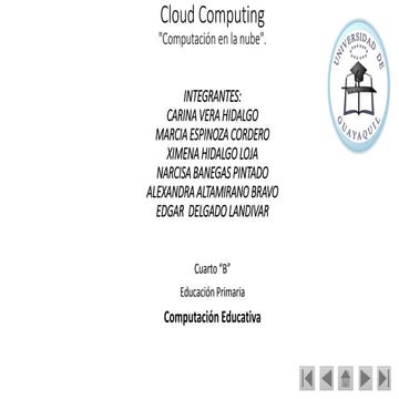 Computación en la nube