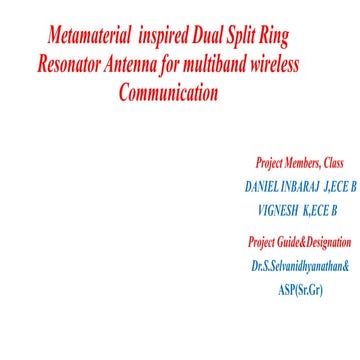 Antenna dual split ring Resonatorrr.pptx