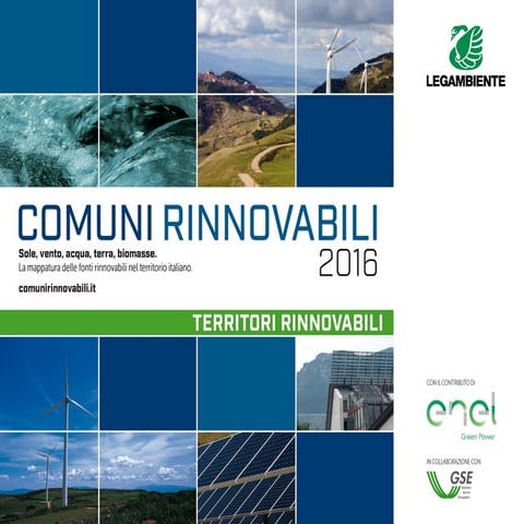 Comuni rinnovabili 2016 