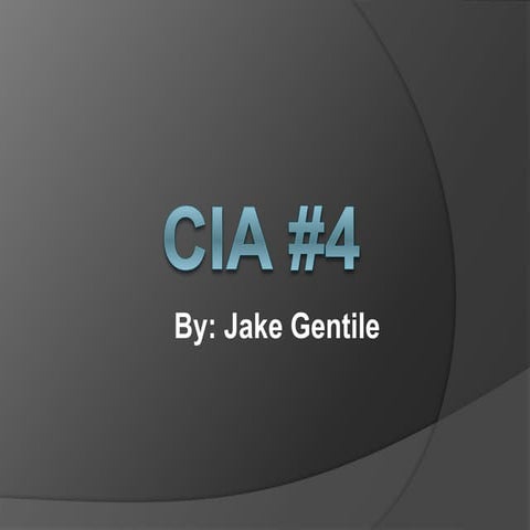 Jake Gentile: Dayton, OH born and raised