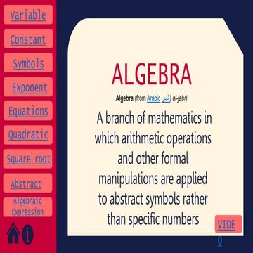 All about Algebra