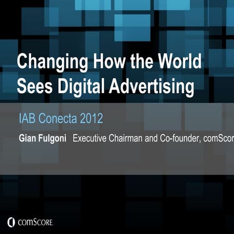 Presentación de Gian Fulgoni en IAB Conecta 2012