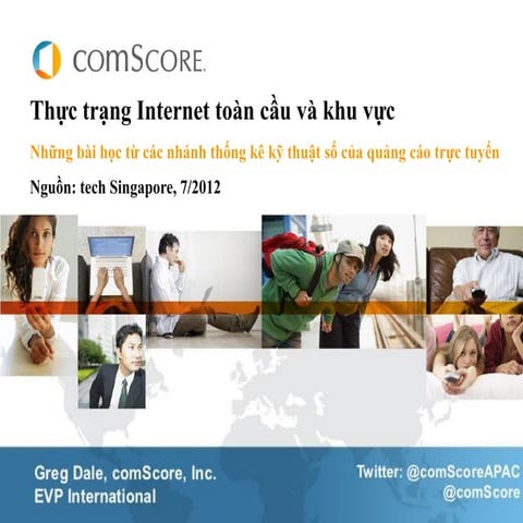 Thực trạng Internet toàn cầu và khu vực. Những bài học từ các nhánh thống kê kỹ thuật số của quảng cáo trực tuyến