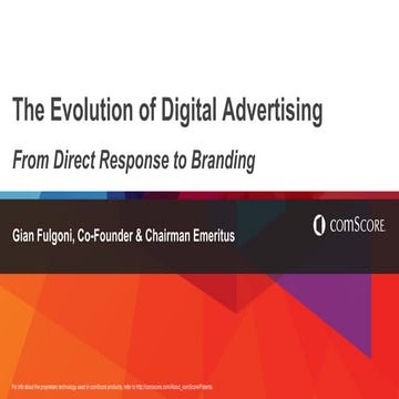 Comscore presentazione 10 aprile 2014