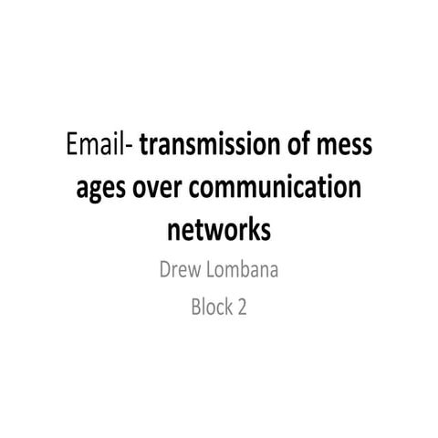 Communication Slideshow 1