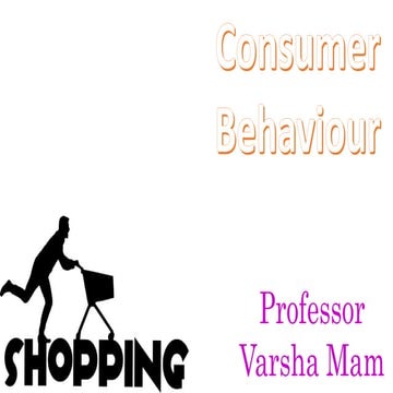 Consumer Motivation