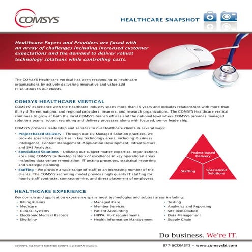 Comsys Healthcare Snapshot2 (2)