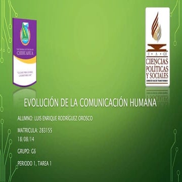 Comunciacion humana