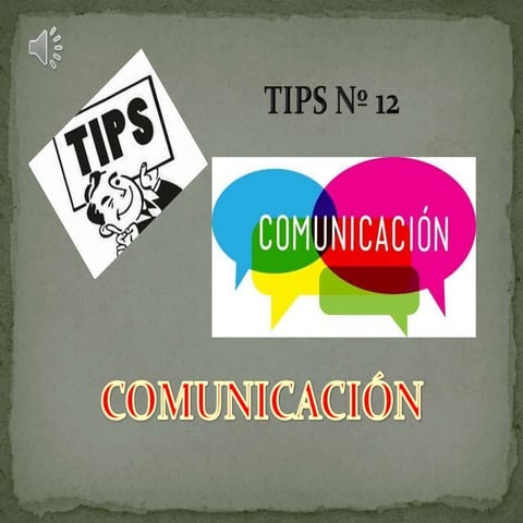 LA COMUNICACIÓN HUMANA. Comunicarse es una necesidad del ser humano. | PPTX