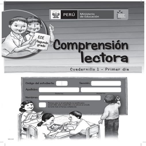 Comunicación   cuadernillo 1 ECE 2011-EVALUACIÓN CENSAL