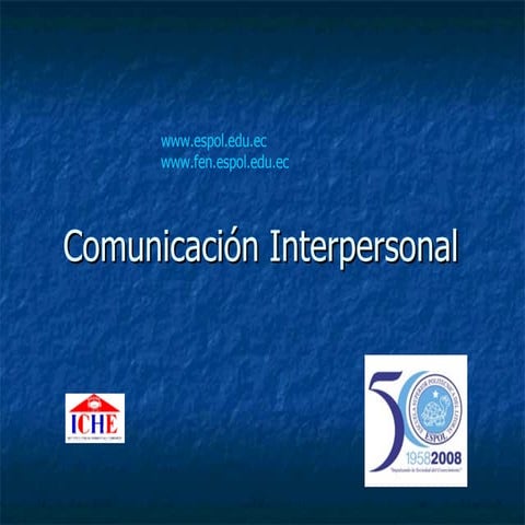 Comunicaciòn Interpersonal