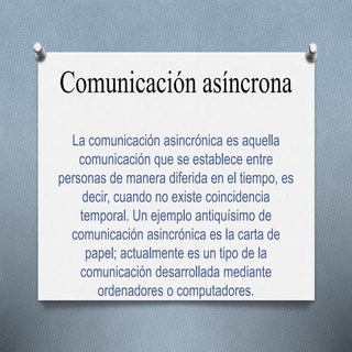 Comunicación asíncrona