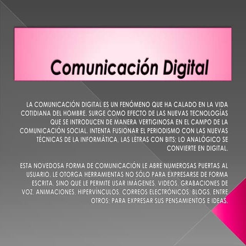 Comunicación digital