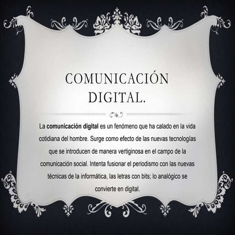 Comunicación Digital