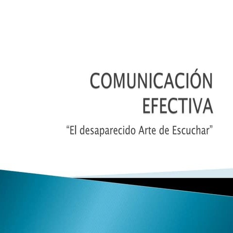 Comunicación Efectiva