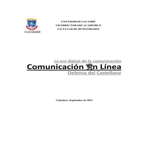 Comunicación en linea