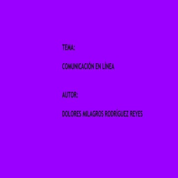Comunicación en línea (1)