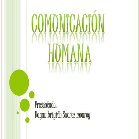 Comunicación humana