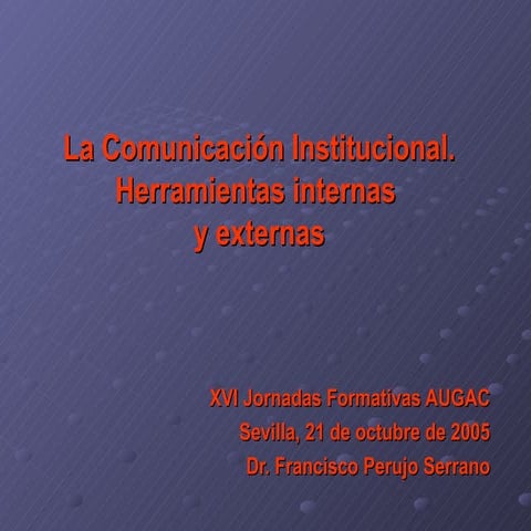 ComunicacióN Institucional