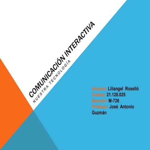 Comunicación interactiva