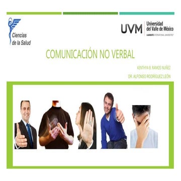 Comunicación no verbal