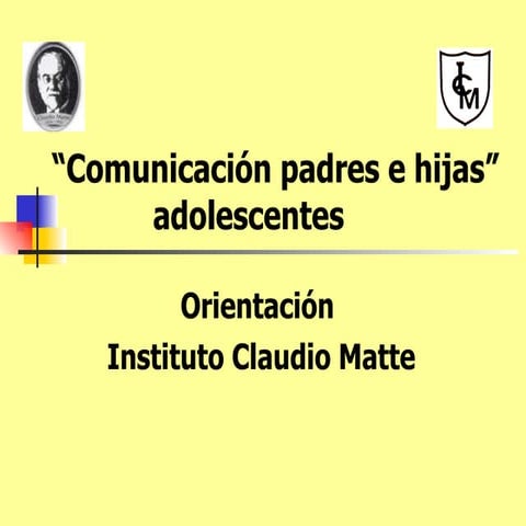 Comunicación padres e hijos adolescentes.