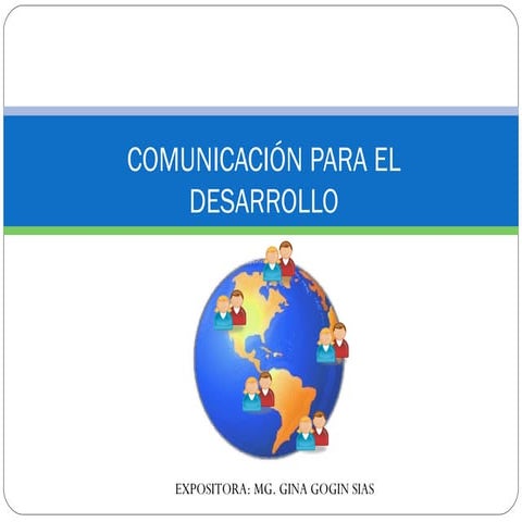 Comunicación para el desarrollo
