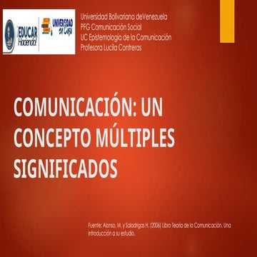 COMUNICACIÓN UN CONCEPTO CON MULTIPLES SIGNIFICADOS.pptx