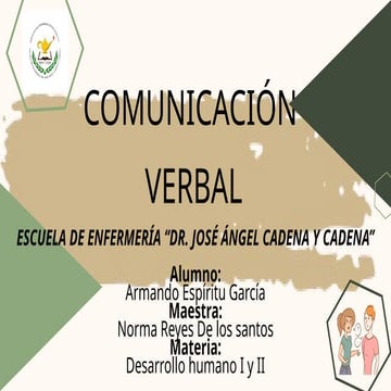COMUNICACIÓN VERBAL.....................