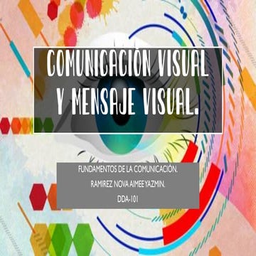 Comunicación visual y mensaje visual