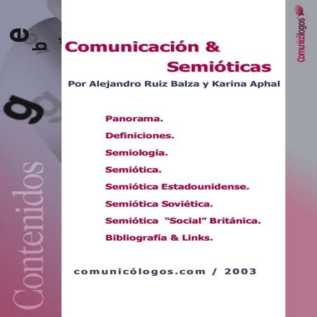 Comunicación y semióticas