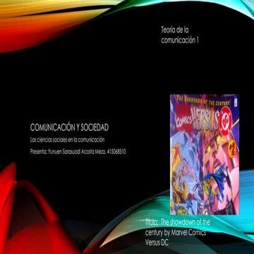 Comunicación y sociedad