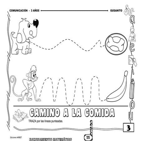CUADERNO DE TRABAJO COMUNICACIÓN PARTE 1 - 3 AÑOS | DOC