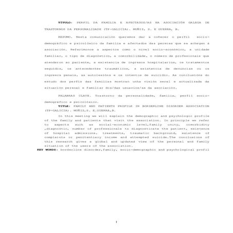 Comunicacion Perfil afectados TP-GALICIA