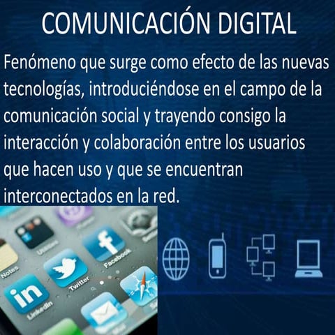 COMUNICACIÓN DIGITAL 