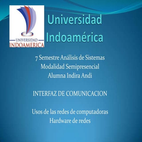 Usos de las redes de computadoras