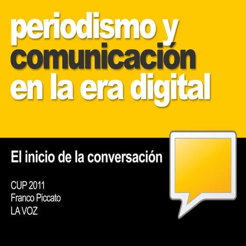 Comunicacion institucional 2011