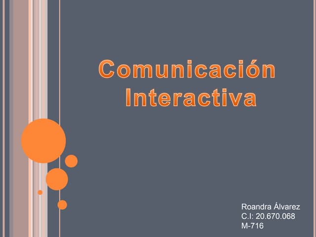 Comunicacion interactiva