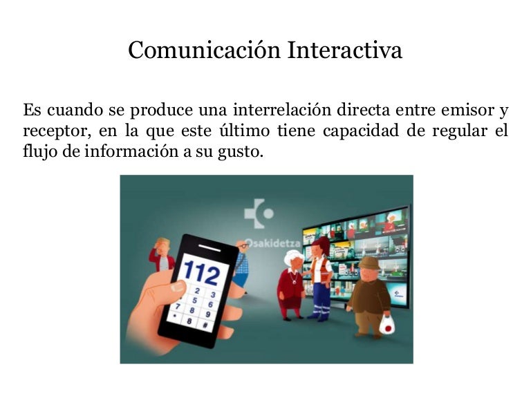 Comunicacion interactiva