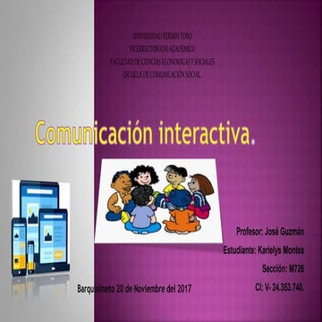 Comunicación interactiva 