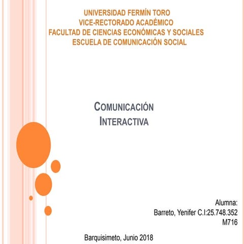 Comunicación Interactiva 