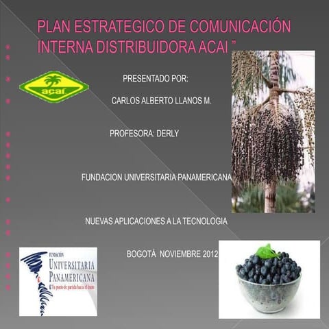 Apresentação Institucional AÇAÍ MORMAII | PDF