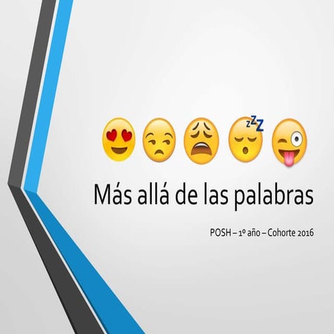 Comunicacion no verbal