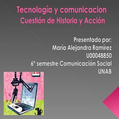 Comunicacion y tics