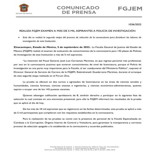 LISTA DE ELEGIBLES DEL CONCURSO DE LA FISCALIA GENERAL DE LA NACIÓN | PDF