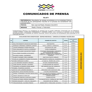 Comunicado de prensa 071 veredicto ...