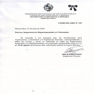 Comunicado nº 129 inscripciones asp...