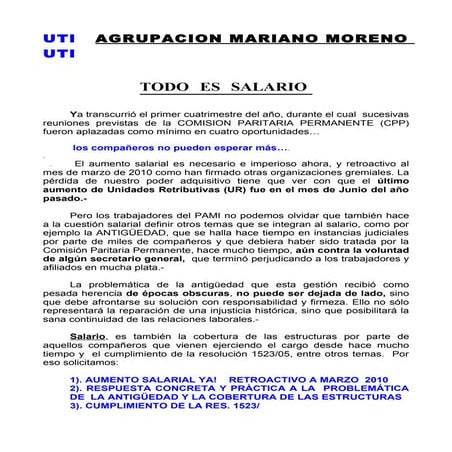 Comunicado todo es salario 1