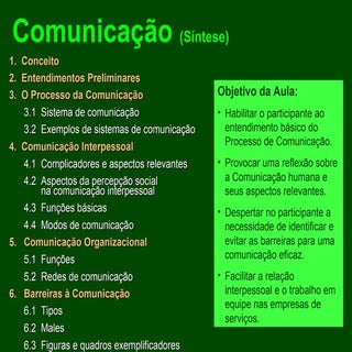 Comunicação